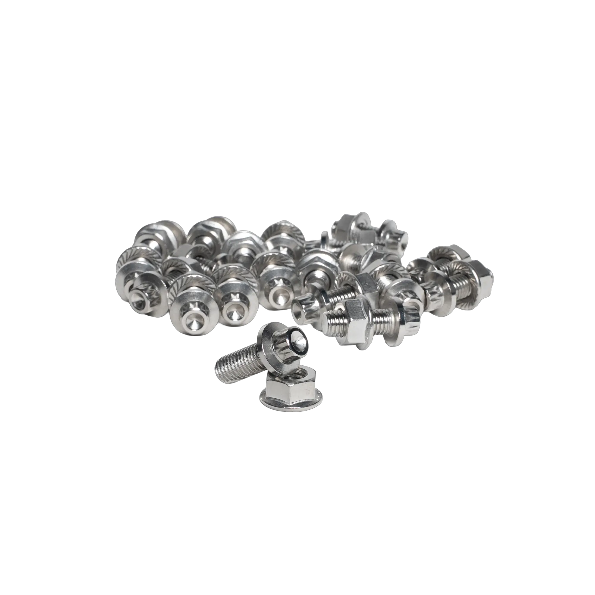 Original Stainless Steel Bolt Set – Replacement Set (20 pcs) incl. Nuts for FF-ONE & FF-THREE